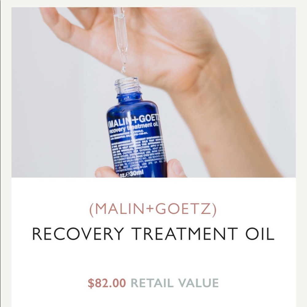 Malin + Goetz Recovery Treatment Oil